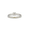 Bague 51.5 Solitaire or blanc diamant 58 Facettes 170197R
