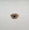 Bague 60 Bague or jaune sertie de saphir et diamants 58 Facettes
