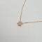 Collier Collier en or rose 18 carats serti de diamants 58 Facettes