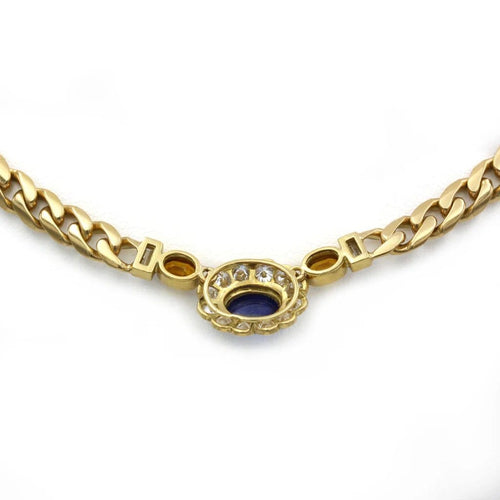 Collier Collier Or, Saphir & Diamants - FRED 58 Facettes 250087R