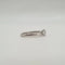 Bague 49 Bague solitaire en or blanc et diamant 58 Facettes
