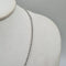 Collier Chaîne en or blanc 18 carats 58 Facettes