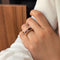 Bague 52 Bague - Or jaune & Grenats 58 Facettes 250207R
