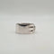 Bague 53 Bague en or blanc 18 carats et diamants 58 Facettes