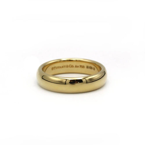 Bague 53 Tiffany & Co. Forever - Alliance en or jaune 58 Facettes 250278R