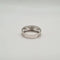 Bague 56 Bague en or blanc 18 carats et diamants 58 Facettes