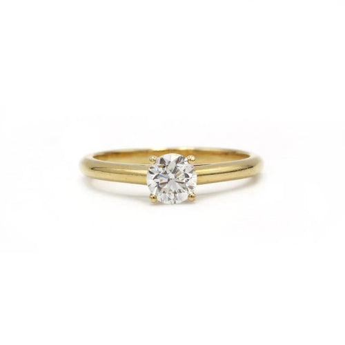 Bague 57 Solitaire - Or et Diamant 0,70 carat 58 Facettes 250262R