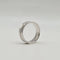Bague 55 Alliance en or blanc 18 carats 58 Facettes