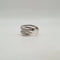 Bague 54 Bague en or blanc 18 carats et diamants 58 Facettes