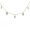 Collier Collier Or bi-colore Pampilles - DJULA 58 Facettes 250410R