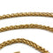 Collier Chaîne - Maille épi de blé torsadée en or jaune 750 58 Facettes 250426R