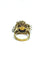 Bague 51.5 Bague en or jaune 18 carats et perles 58 Facettes