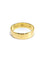 Bague 63 Alliance homme incurvée large en or champagne 18 carats 58 Facettes