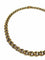 Collier Collier à maillons entrelacés en or rose 18 carats 58 Facettes