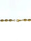 Collier Chaîne maille grain de café en or jaune 18 carats 58 Facettes