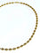 Collier Chaîne maille grain de café en or jaune 18 carats 58 Facettes