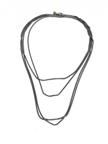 Collier David Yurman - Sautoir en argent 925 avec pendentif en or 14 carats 58 Facettes
