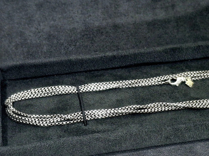 Collier David Yurman - Sautoir en argent 925 avec pendentif en or 14 carats 58 Facettes