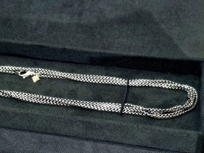 Collier David Yurman - Sautoir en argent 925 avec pendentif en or 14 carats 58 Facettes
