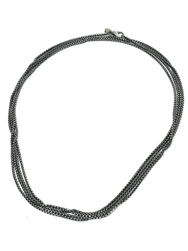 Collier David Yurman - Sautoir en argent 925 avec pendentif en or 14 carats 58 Facettes