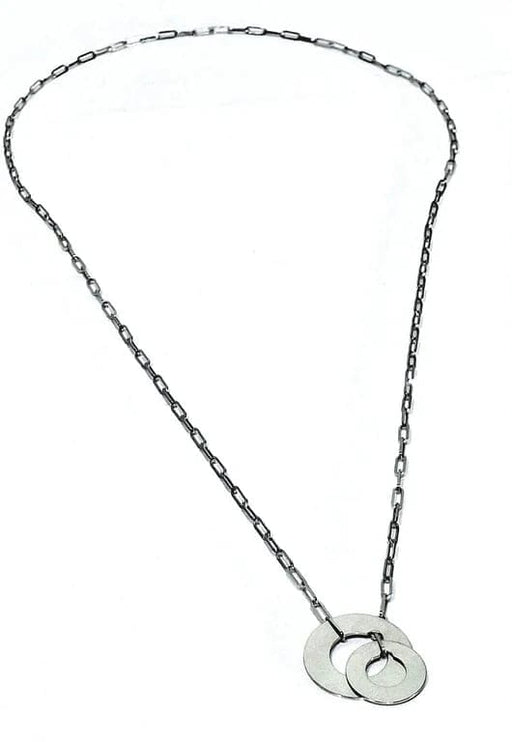 Collier Dinh Van Cible - Collier en or blanc 18 carats 58 Facettes