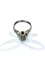 Bague 52 Bague en or blanc 18 carats avec diamants et pierre verte synthétique 58 Facettes