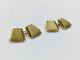 Boutons de manchette Boutons de manchette trapèzes en or jaune 18 carats 58 Facettes 950860