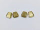 Boutons de manchette Boutons de manchette trapèzes en or jaune 18 carats 58 Facettes 950860
