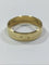 Bague 63 Alliance homme large en or rose 18 carats 58 Facettes 940276