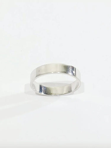 Bague 47.5 Alliance en or blanc 18 carats 58 Facettes