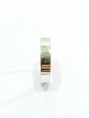 Bague 47.5 Alliance en or blanc 18 carats 58 Facettes
