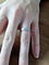 Bague 47.5 Alliance en or blanc 18 carats 58 Facettes