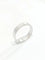 Bague 47.5 Alliance en or blanc 18 carats 58 Facettes