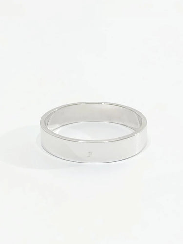 Bague 47.5 Alliance en or blanc 18 carats 58 Facettes