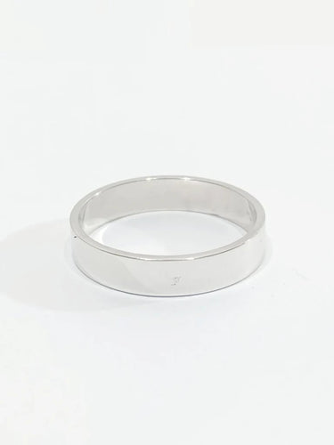 Bague 47.5 Alliance en or blanc 18 carats 58 Facettes