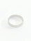 Bague 47.5 Alliance en or blanc 18 carats 58 Facettes