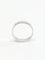 Bague 47.5 Alliance en or blanc 18 carats 58 Facettes