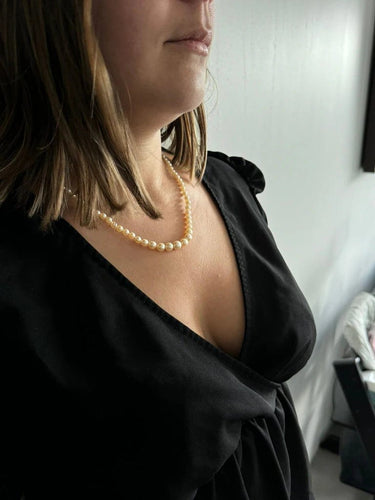 Collier Collier de perles de culture en or 18 carats 58 Facettes 3117