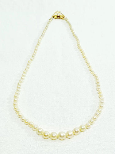 Collier Collier de perles de culture en or 18 carats 58 Facettes 3117
