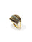 Bague 58 Bague spirales en or jaune 18 carats et diamants 58 Facettes