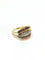 Bague 58 Bague spirales en or jaune 18 carats et diamants 58 Facettes
