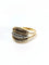 Bague 58 Bague spirales en or jaune 18 carats et diamants 58 Facettes