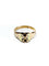 Bague 63.5 Art nouveau - Bague en or rose et jaune 18 carats et saphirs 58 Facettes