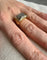 Bague 57 Bague pavée en or 18 carats avec 44 diamants 58 Facettes