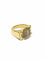 Bague 57 Bague pavée en or 18 carats avec 44 diamants 58 Facettes