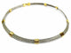 Collier Fred Force 10 - Collier ras de cou en or 18 carats et acier 58 Facettes