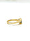 Bague 54 Alliance - Bague en or champagne 18 carats et diamants 58 Facettes 3470