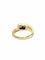 Bague 54 Alliance - Bague en or champagne 18 carats et diamants 58 Facettes 3470
