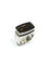 Bague 56 FRED - Bague en or blanc 18 carats au quartz fumé 58 Facettes