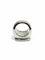 Bague 56 FRED - Bague en or blanc 18 carats au quartz fumé 58 Facettes